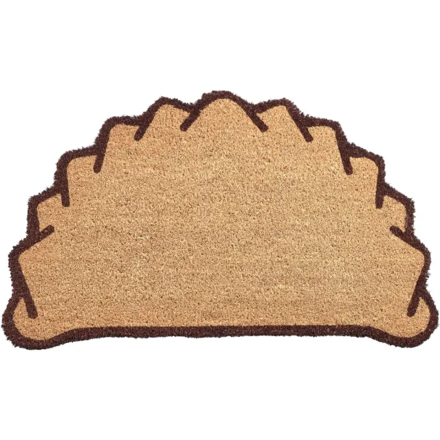 Beliani LAZI - Deurmat - Naturel - 45 x 75 cm - Kokosvezel/PVC Natuurlijk