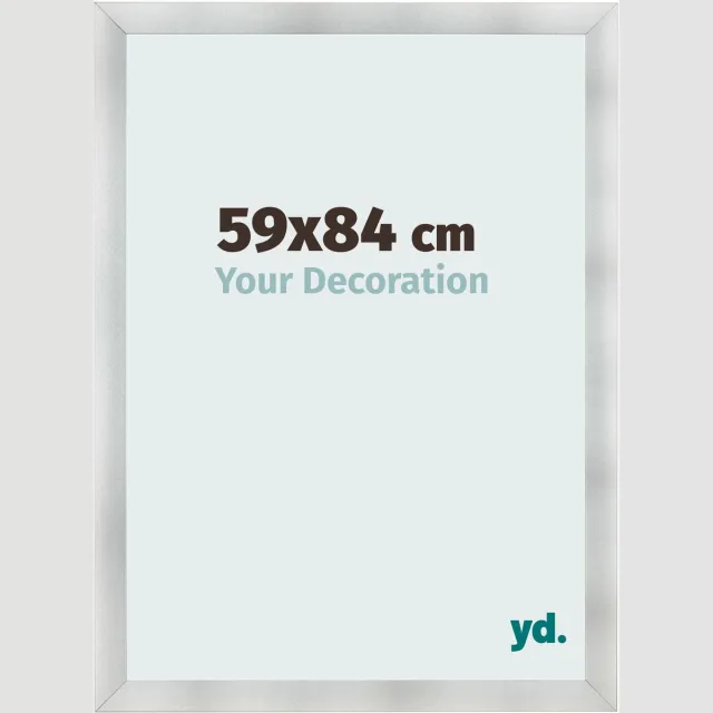 yd. Your Decoration - Fotolijst 59x84 cm - MDF - Aluminium Geborsteld - Pisa