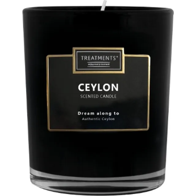Treatments Ceylon Geurkaars 50 branduren woondecoratie zwart