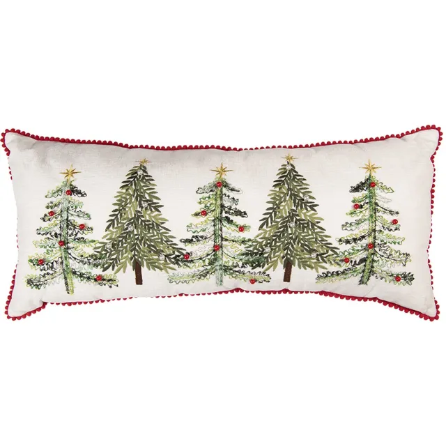 Clayre & Eef Sierkussen 70x30x4 cm Beige Polyester