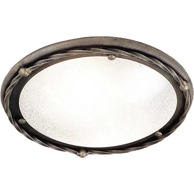 Elstead Lighting LED Plafondlamp Pembroke | 1X E27 Max 60W | Dimbaar | Black/Gold Geen
