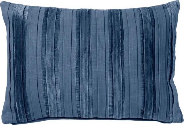 Hoii ESTELLA | sierkussen 40x60 cm | Insignia Blue | blauw | Hoii | met duurzame kussenvulling Marineblauw