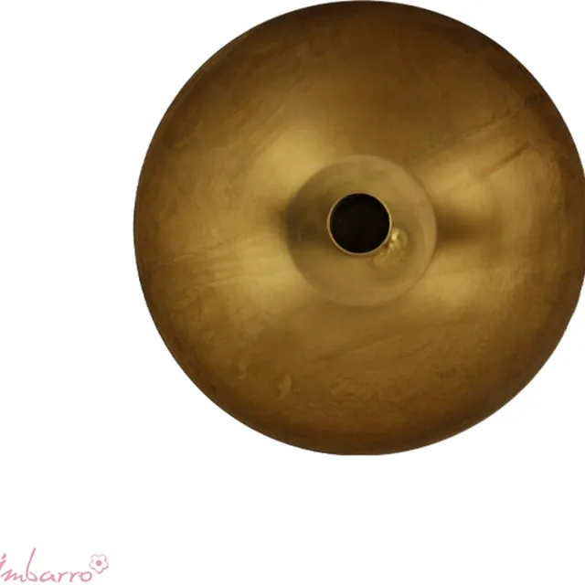 Imbarro Home & Fashion Imbarro - Kaarsenhouder - Kandelaar - Amalia - Robuust goud - Ø17 cm