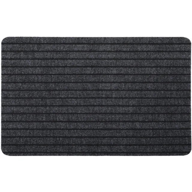 Luance Deurmat Chloe - grijs - polypropyleen/latex - 50 x 80 cm - schoonloopmat