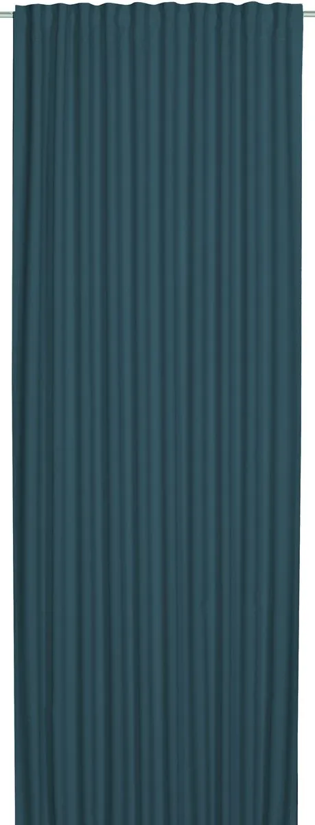 Elbersdrucke Gordijn met verborgen lussen Midnight 255x140 cm petrol Blau