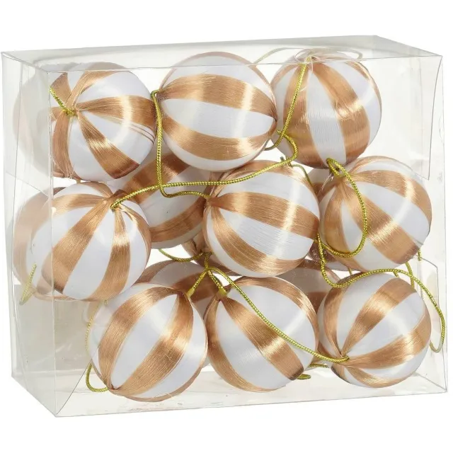 Mica Decorations Slinger streep wit - 180cm