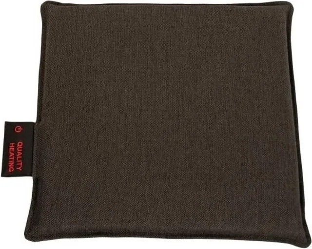 Quality Heating Warmtezitkussen infrarood 40 x 40 zwart - magnetische oplaadfunctie - powerbank