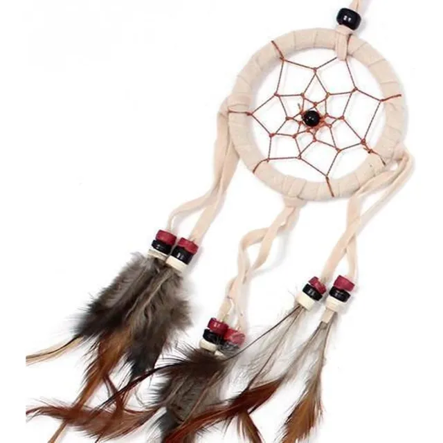 Ancient Wisdom Bali Dreamcatcher - Klein Rond - Choc - 6 stuks Crème / Koffie / Choc