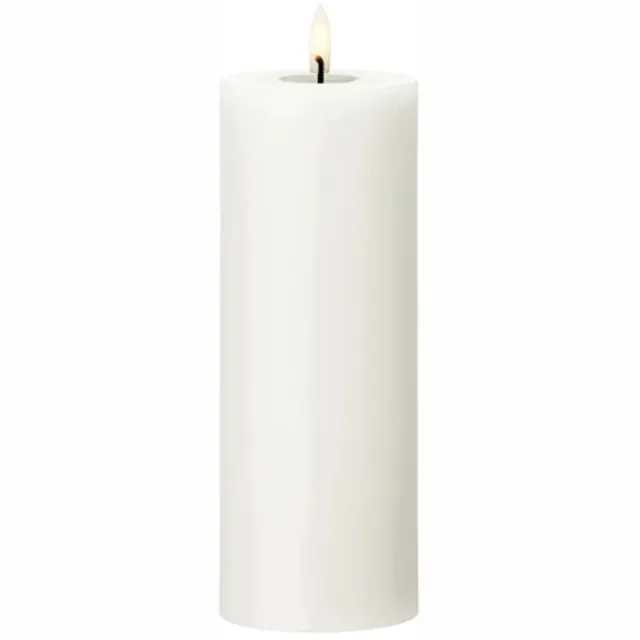 Ester & Erik Led Pillar kaars H20cm silky wit