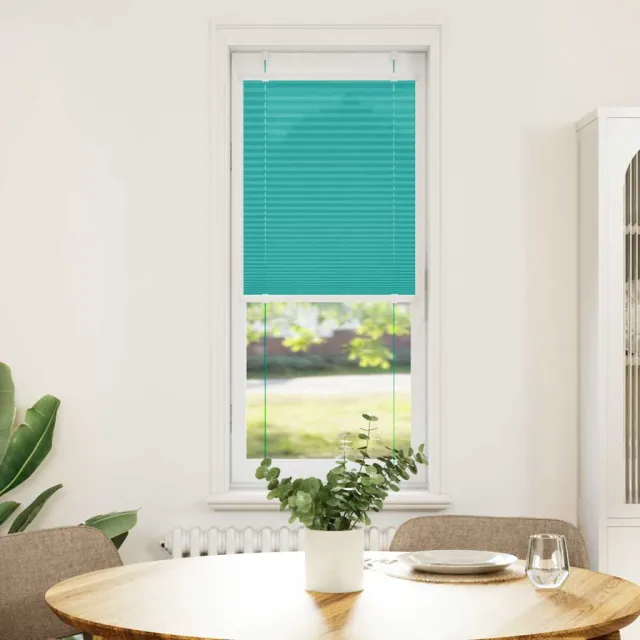 vidaXL Plisségordijn 50x100 cm stofbreedte 59,4 cm polyester Groen