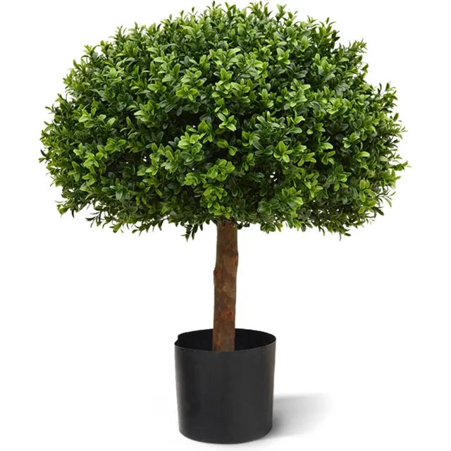 maxifleur Kunstplanten Buxus half bol kunstplant 60cm - UV bestendig Groen