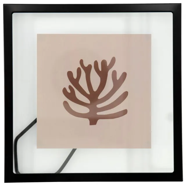HEMA fotolijst 15x15cm zwart metaal floating