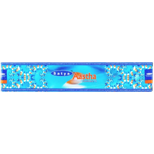 Satya Aastha wierook (satya ) 15 grams (1 los pakje ) bruin/zwart