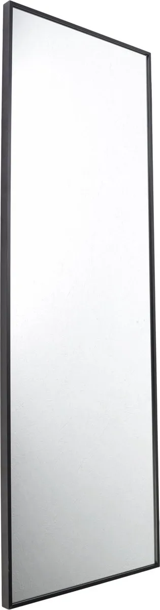 Fragix York Passpiegel - Zwart - Aluminium - 120x40