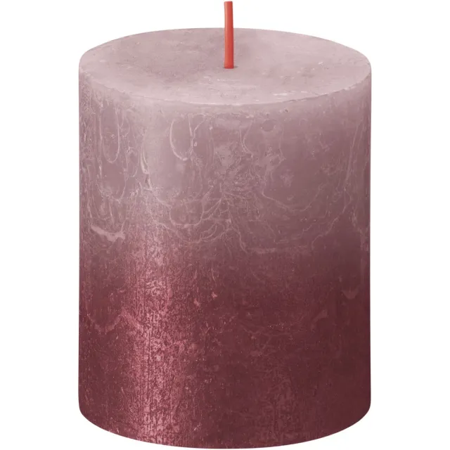 Bolsius Stompkaars Sunset Ash Rose - 8 cm / ø 7 cm roze