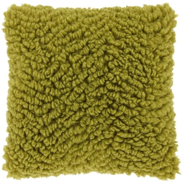 Unique Living Sierkussen Shaun - moss green - 45x45cm Groen