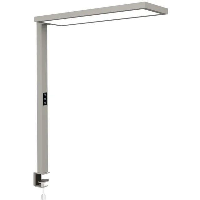 Maul MAULsenja Bureaulamp - LED - Aluminium - Zilver - Dimbaar - Tafellamp met Klem