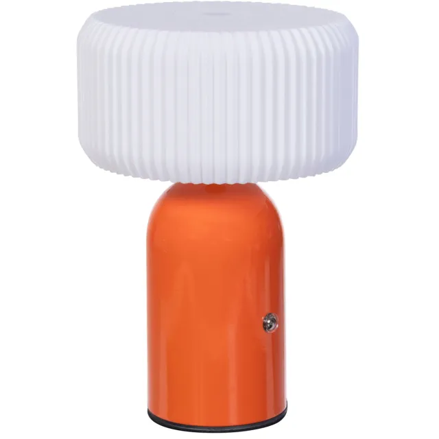 Luxform tafellamp USB Nazaré oranje