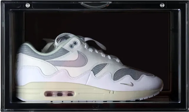Sneakerstack Sneakerbox Zwart – 1 stuks - Stapelbare Schoenenbox – Past tot schoenmaat 48 – Premium Opbergbox