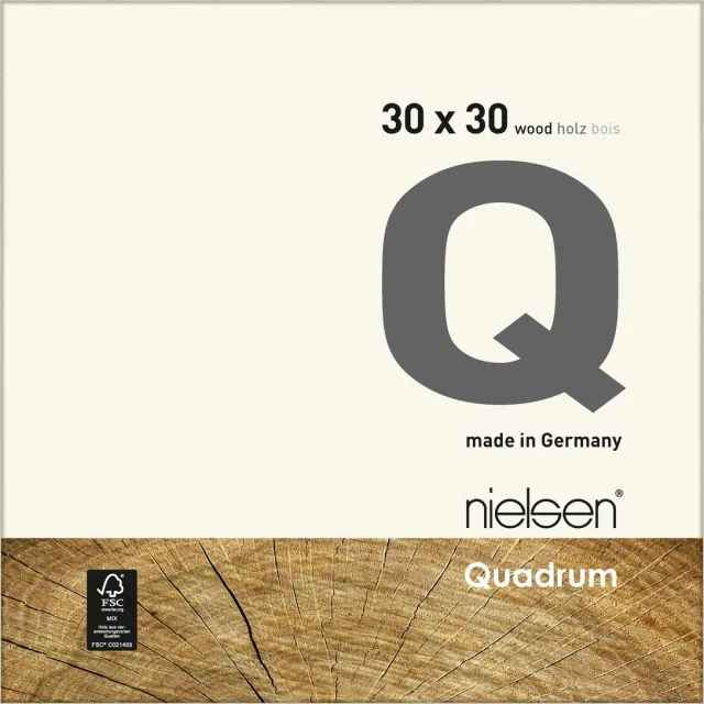 Nielsen Quadrum Houten Wissellijst Maple 30x30cm Ahorn