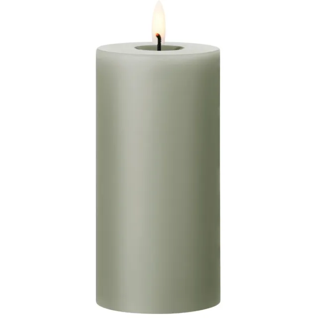 Ester & Erik Stolpkaars 15cm Artichoke LED - Kaarsen Groen