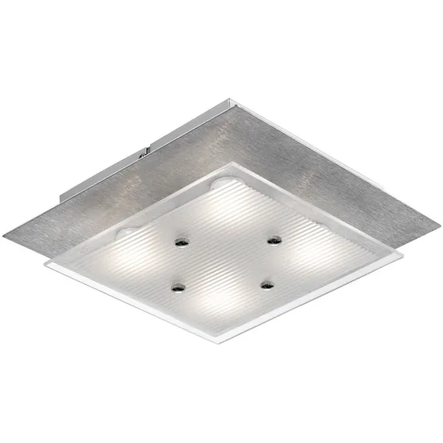 ESTO 20 Watt LED design plafondlamp 1400lm 3000K740045-4 BENTO zilver