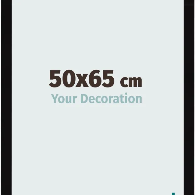 yd. Your Decoration - Fotolijst 50x65 cm - MDF - Zwart Hoogglans - Bologna