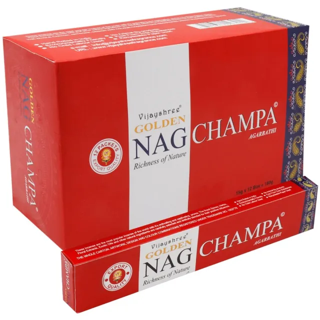Ancient Wisdom 15g Golden Nag - Champa-wierook multicolor