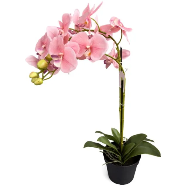 Oosterik Home Orchidee new pink in pot H 63 cm kunstplant Oosterik Home onbekend