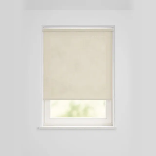 HEMA Rolgordijn Lichtdoorlatend Geweven Crème (creme)