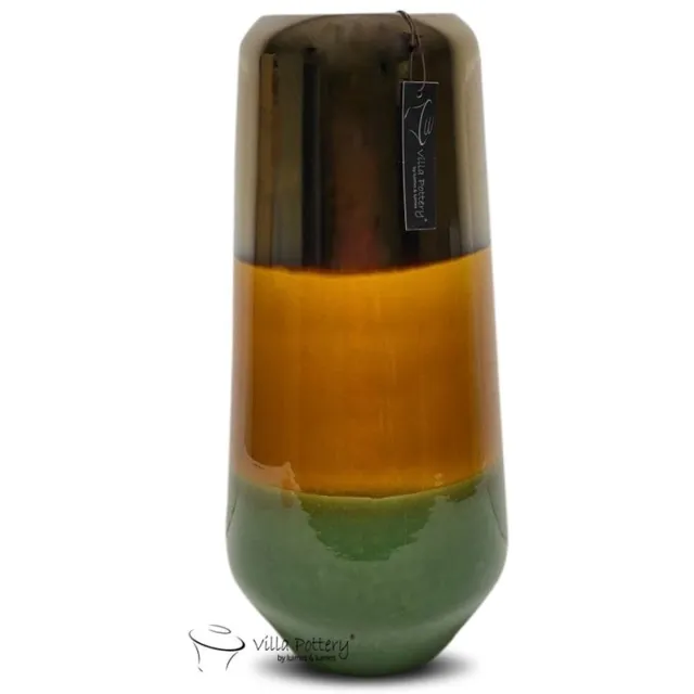 Villa Pottery AndesTrio Goud Geel Groen 20x44