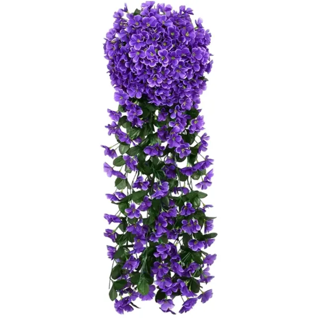 Vivva Kunst Orchideeën - Kunstbloemen - Nepbloemen - Kunst Bloemen - Nep Bloemen - Kunstboeket - Paars - HANGROSE