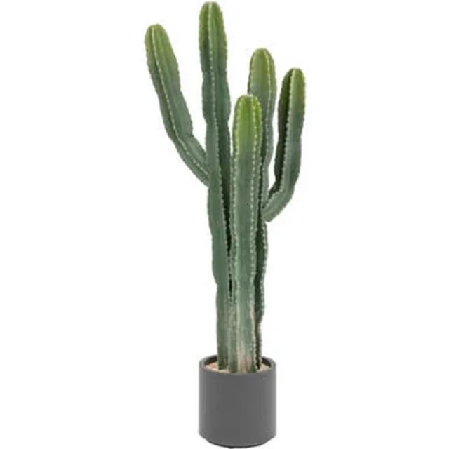 Atmosphera Kunstplant Exotic Panama cactus met pot - Ø44xH117cm - Groen