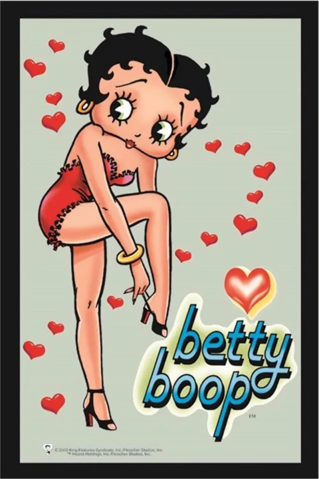 Betty Boop Hartjes Spiegel