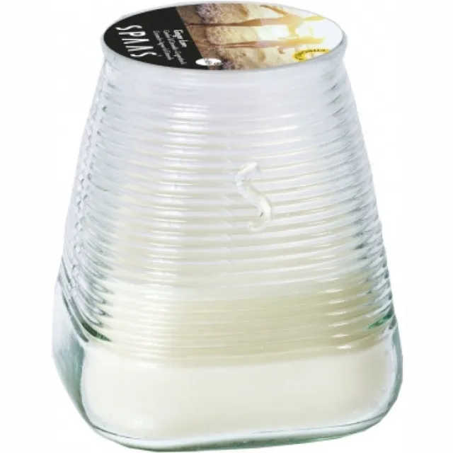 Spaas Kaarsen Citronella Garden Light - Ginger Love - Citronella en Gember - Geurkaars Ecru