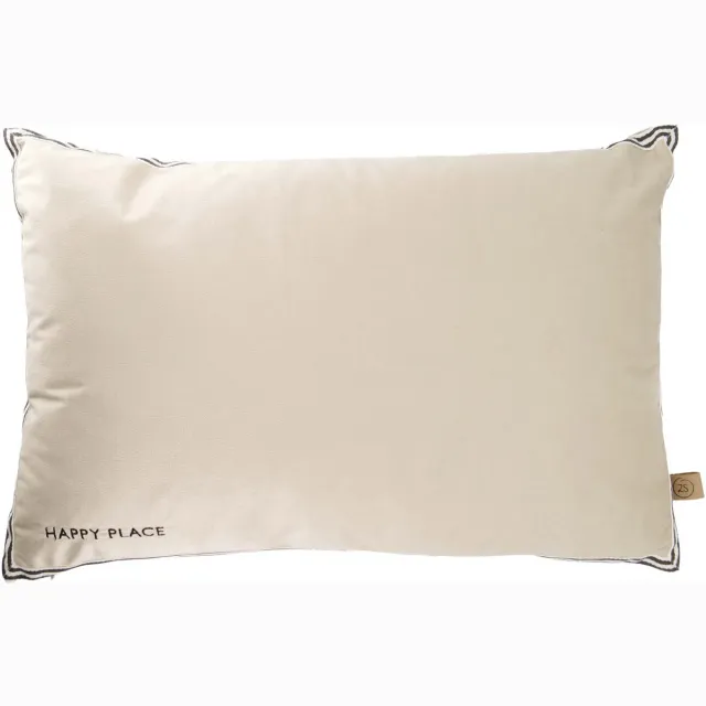 Zusss kussen velvet happy place 40x60cm - Sand - 40X60cm