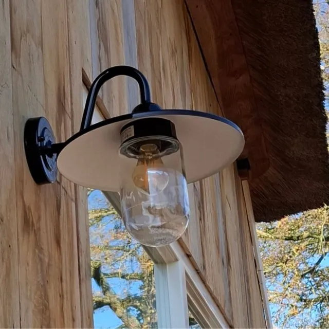 KS Verlichting muurlamp 'Brig' zwart