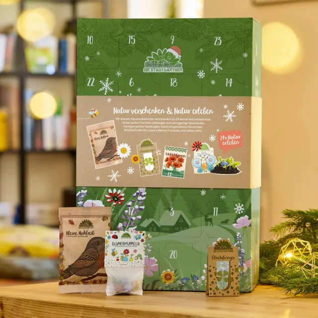 Stadtgartner Adventskalender natuurbelevenissen groen