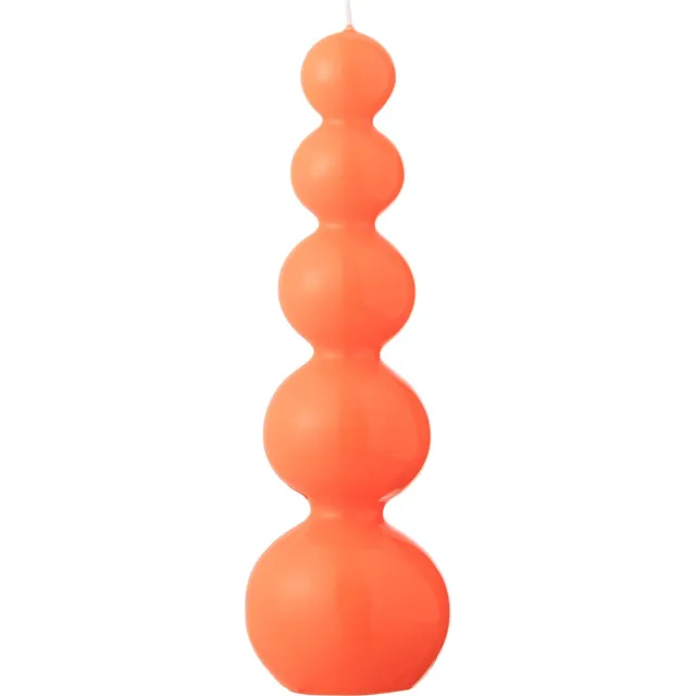 J-Line kaars Kalebas - rood - 25U