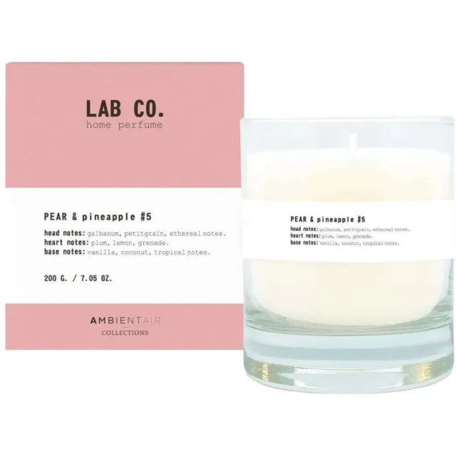 Lab Co. Geurkaars 'Pear & Pineapple' Pear & Pineapple #5