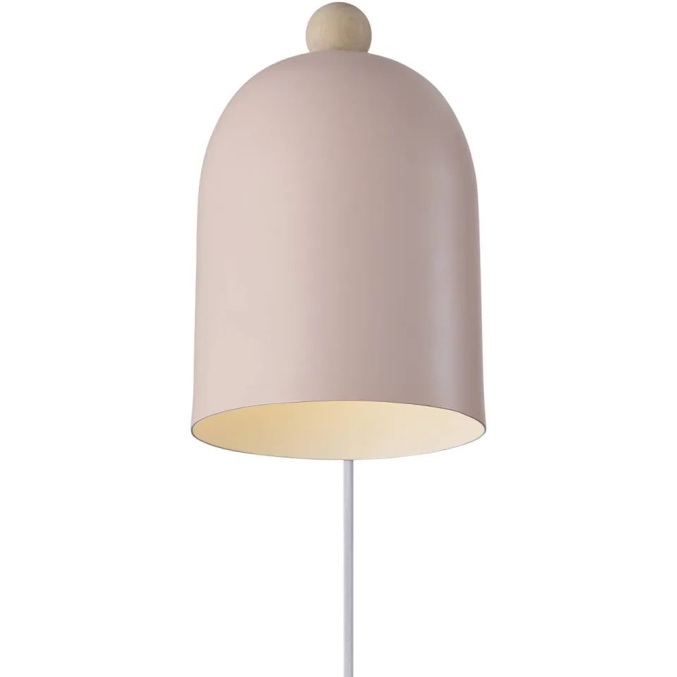 Nordlux Gaston wandlamp oudroze, foto 2