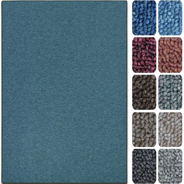 Floordirekt Tapijtloper London - Vlakke Lussenpool - Op - Modern & Easy Care - Groen - 67 x 700 cm