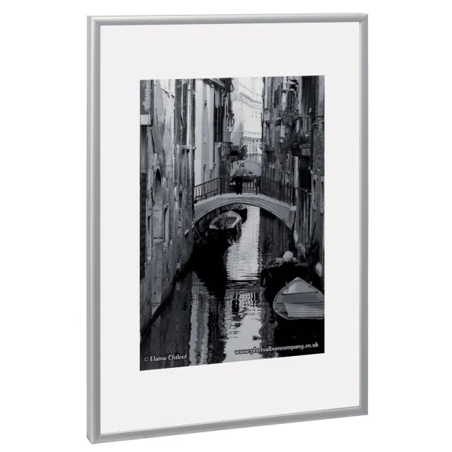 The Photo Album Company TPAC fotokader aluminium, zilver, A1