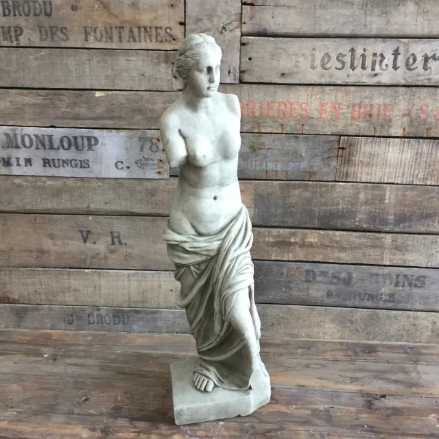 LO. Ornaments Betonnen tuinbeeld - Venus van Milo grijs