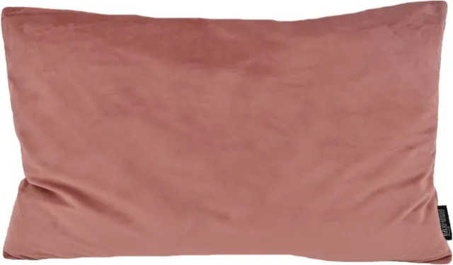 Gek op Kussens! Sierkussen Velvet Oudroze Long | 30 x 50 cm | Velvet/Polyester