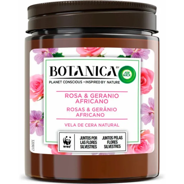 Air Wick Geurkaars Air Wick Botanica Geranium Rozen 205 g