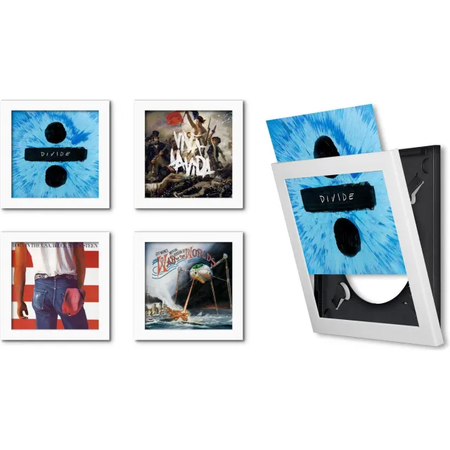 Nielsen LP / vinyl wissellijst frame - fotolijst (wit) 4 pack