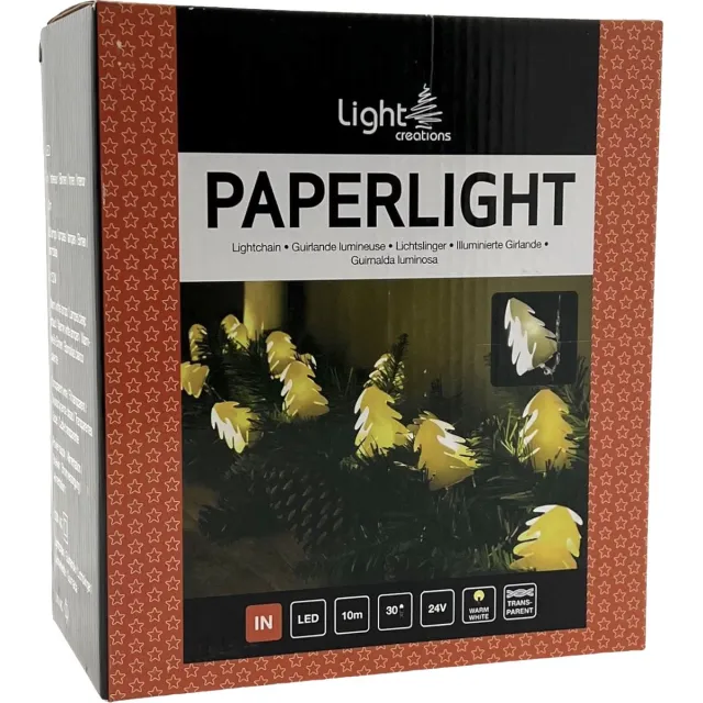 Light Creations Kerst Kerstbomen LED Guirlande Lichtslinger - 10 Meter