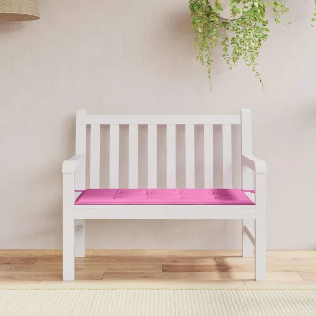 vidaXL Stoel Pad Oxford Stof Roze 120 x 50 x 3 cm