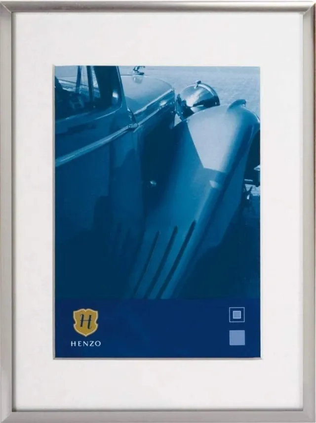 Henzo Fotolijst - Henzo - Portofino - Fotomaat 30x45 cm - Zilver